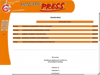 metzgerei-press.de Webseite Vorschau