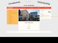 jahnschule-unterhaching.de Webseite Vorschau