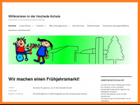 hachede-schule.de Webseite Vorschau