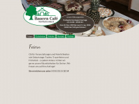 bauern-cafe.com Webseite Vorschau