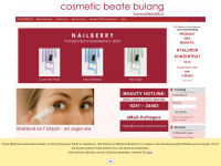 cosmetic-beate-bulang.de Webseite Vorschau