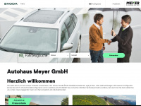 autohaus-meyer.skoda-auto.de Webseite Vorschau