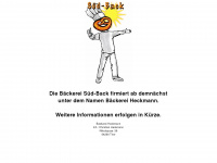 sued-back.com Webseite Vorschau