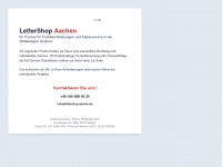 lettershop-aachen.de Webseite Vorschau