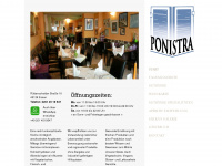 ponistra.de Webseite Vorschau