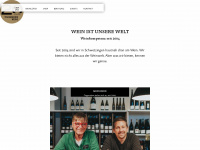 tischmacher-weine.de Webseite Vorschau
