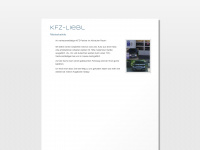 kfz-liebl.de Webseite Vorschau