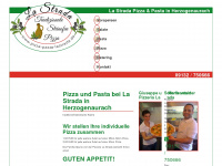 pizza-pasta-lastrada.de Webseite Vorschau