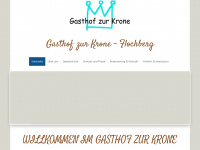 krone-flochberg.de Webseite Vorschau