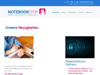 notebook-stop.de Webseite Vorschau