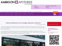 ambigon-apotheke.de Webseite Vorschau
