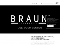 braunlockenhaus.at Webseite Vorschau