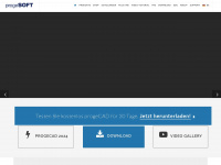 progesoft.com Webseite Vorschau