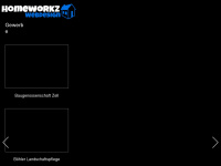 homeworkz.com Webseite Vorschau