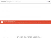 wernergruppe.com Webseite Vorschau