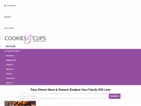 cookiesandcups.com Webseite Vorschau