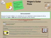 wegenpicks.com Webseite Vorschau