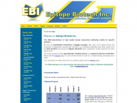 epitopebio.ca Webseite Vorschau