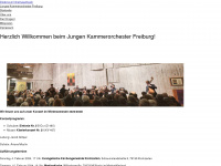 kammerorchester-freiburg.de Webseite Vorschau