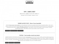 vip1.at Webseite Vorschau