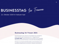 businesstag.li Webseite Vorschau