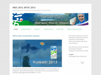 woc2013.fi Webseite Vorschau