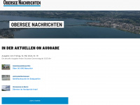 obersee-nachrichten.ch Webseite Vorschau