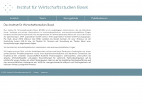 iwsb.ch Webseite Vorschau