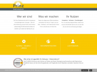 prinz-elektrotechnik.de Webseite Vorschau