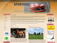 sportfest2013.ch Webseite Vorschau