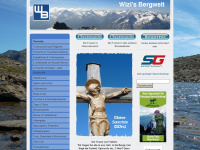 wizis-und-brandis-bergwelt.com Webseite Vorschau