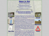 natur-in-not-dithmarschen.de Webseite Vorschau