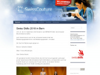 swisscouture.ch Webseite Vorschau