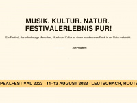 pealfestival.com Webseite Vorschau