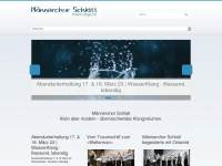 mann-singt.ch Webseite Vorschau