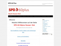 spd60plus.de Webseite Vorschau