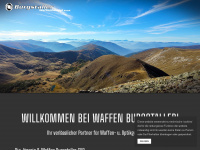 waffen-burgstaller.at Webseite Vorschau