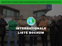 internationalelistebochum.wordpress.com Webseite Vorschau