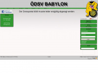 oedsv-babylon.at Webseite Vorschau