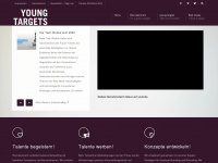 young-targets.com Webseite Vorschau