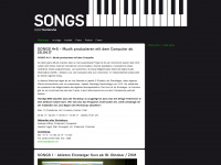 songs-karlsruhe.de Webseite Vorschau