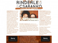 rinderle-csaranko.de Webseite Vorschau