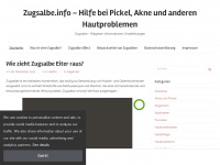 zugsalbe.info Webseite Vorschau
