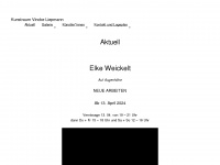 kunstraum-vincke-liepmann.de Webseite Vorschau