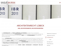 architektenrecht-lübeck.de Webseite Vorschau