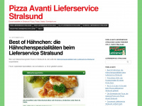 pizzastralsund.wordpress.com Webseite Vorschau
