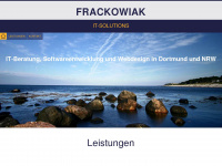 frackowiak.com Webseite Vorschau