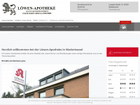loewen-apotheke-luelsdorf.de Webseite Vorschau