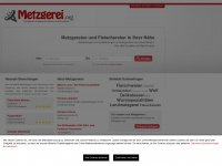 metzgerei.org Webseite Vorschau