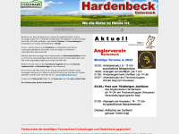 hardenbeck.de Webseite Vorschau